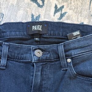 PAIGE Men's Indigo Slim Straight Jeans